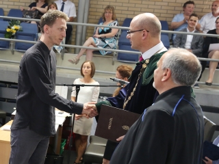 Diplomaosztó az egyetemen (2017) - fotó: Sándor Judit