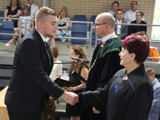 Diplomaosztó az egyetemen (2017) - fotó: Sándor Judit