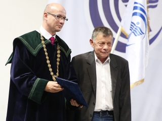 Diplomaosztó az egyetemen (2017) - fotó: Sándor Judit