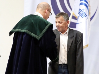 Diplomaosztó az egyetemen (2017) - fotó: Sándor Judit