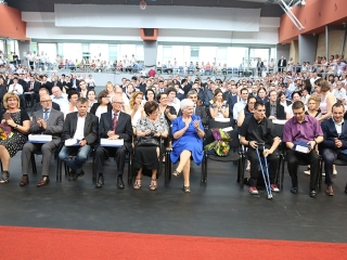 Diplomaosztó az egyetemen (2017) - fotó: Sándor Judit