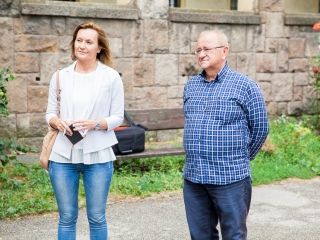 Sajtótájékoztató és bejárás a Bocskai utcában - fotó: Ónodi Zoltán