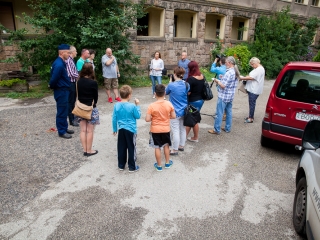 Sajtótájékoztató és bejárás a Bocskai utcában - fotó: Ónodi Zoltán