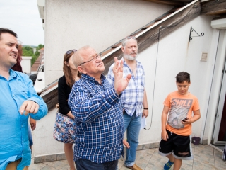 Sajtótájékoztató és bejárás a Bocskai utcában - fotó: Ónodi Zoltán