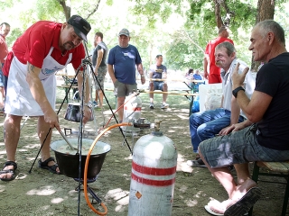 II. Horgász-, halászlé- és halfőző verseny - fotó: Sándor Judit