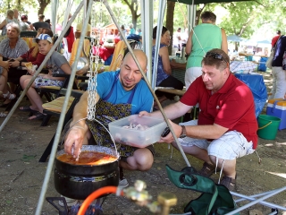 II. Horgász-, halászlé- és halfőző verseny - fotó: Sándor Judit