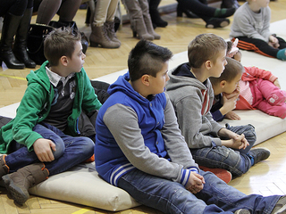 Francia vendégek a Gárdonyiban - fotó: Sándor Judit