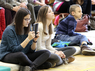 Francia vendégek a Gárdonyiban - fotó: Sándor Judit