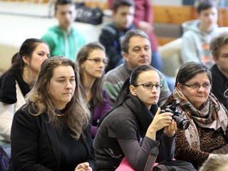 Francia vendégek a Gárdonyiban - fotó: Sándor Judit
