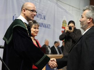 Diplomaátadó ünnepség- 2015.02.07. - fotó: Sándor Judit