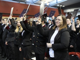 Diplomaátadó ünnepség- 2015.02.07. - fotó: Sándor Judit