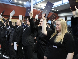 Diplomaátadó ünnepség- 2015.02.07. - fotó: Sándor Judit