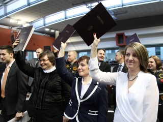 Diplomaátadó ünnepség- 2015.02.07. - fotó: Sándor Judit