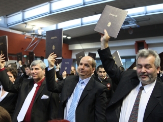 Diplomaátadó ünnepség- 2015.02.07. - fotó: Sándor Judit