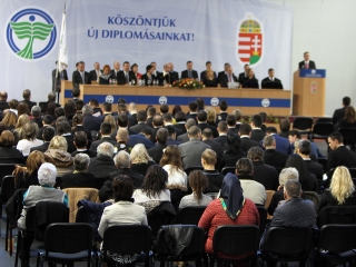 Diplomaátadó ünnepség- 2015.02.07. - fotó: Sándor Judit