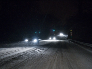 Hóhelyzet Dunaújvárosban és környékén - fotó: Ónodi Zoltán