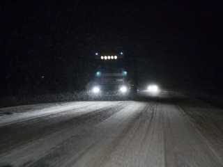 Hóhelyzet Dunaújvárosban és környékén - fotó: Ónodi Zoltán