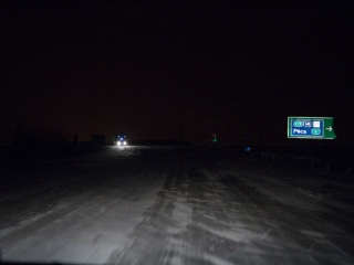 Hóhelyzet Dunaújvárosban és környékén - fotó: Ónodi Zoltán