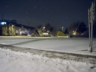 Hóhelyzet Dunaújvárosban és környékén - fotó: Ónodi Zoltán