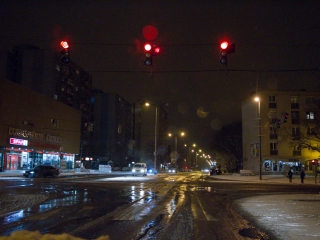 Hóhelyzet Dunaújvárosban és környékén - fotó: Ónodi Zoltán