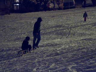 Hóhelyzet Dunaújvárosban és környékén - fotó: Ónodi Zoltán