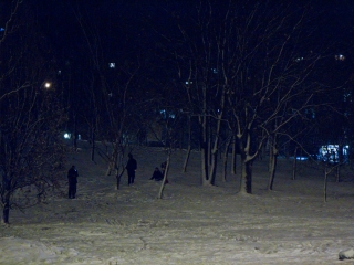 Hóhelyzet Dunaújvárosban és környékén - fotó: Ónodi Zoltán