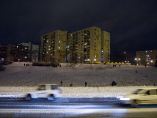 Hóhelyzet Dunaújvárosban és környékén - fotó: Ónodi Zoltán