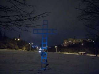 Hóhelyzet Dunaújvárosban és környékén - fotó: Ónodi Zoltán