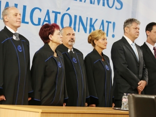 Évnyitó az egyetemen (2017) - fotó: Sándor Judit