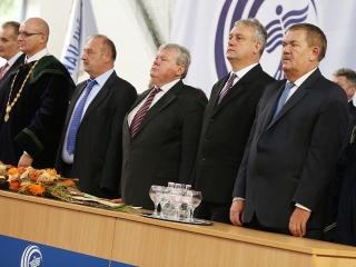 Évnyitó az egyetemen (2017) - fotó: Sándor Judit