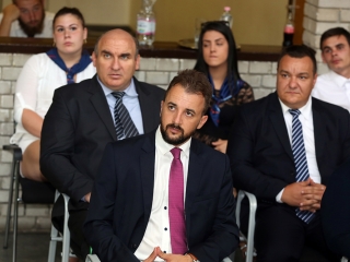 Átadták a Dunaferr iskola felújított tornatermét - fotó: Sándor Judit