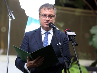 Átadták a Dunaferr iskola felújított tornatermét - fotó: Sándor Judit