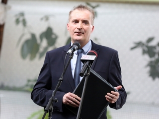 Átadták a Dunaferr iskola felújított tornatermét - fotó: Sándor Judit