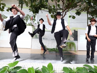 Átadták a Dunaferr iskola felújított tornatermét - fotó: Sándor Judit