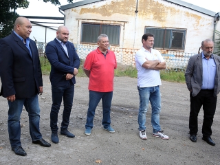 A radari sporttelep bejárása - fotó: Sándor Judit