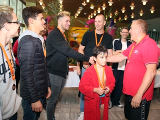 40 éves az úszó szakosztály - fotó: Sándor Judit