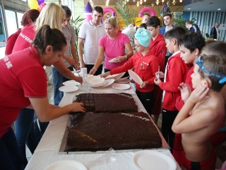 40 éves az úszó szakosztály - fotó: Sándor Judit