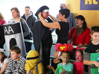 Farsangoltak az Arany iskolások - fotó: Ónodi Zoltán