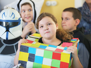 Farsangoltak az Arany iskolások - fotó: Ónodi Zoltán