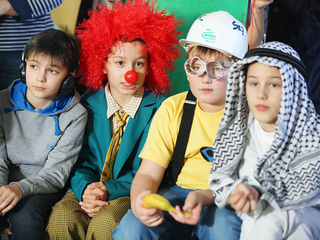 Farsangoltak az Arany iskolások - fotó: Ónodi Zoltán