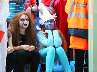 Farsangoltak az Arany iskolások - fotó: Ónodi Zoltán