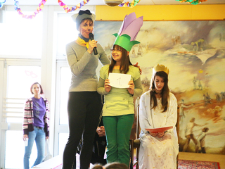 Farsangoltak az Arany iskolások - fotó: Ónodi Zoltán