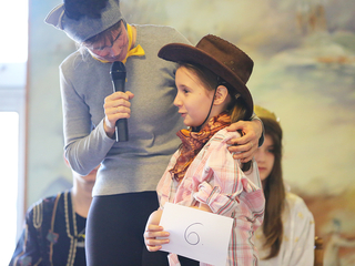 Farsangoltak az Arany iskolások - fotó: Ónodi Zoltán