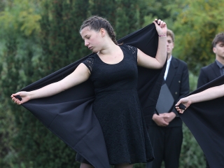 Koszorúzás a Nemzeti Gyásznapon - fotó: Sándor Judit