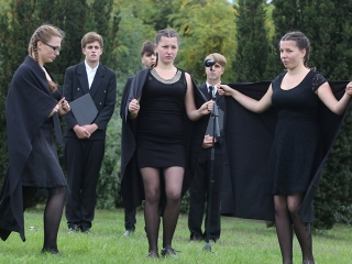 Koszorúzás a Nemzeti Gyásznapon - fotó: Sándor Judit