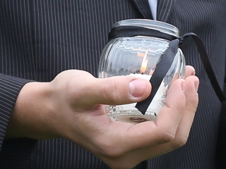 Koszorúzás a Nemzeti Gyásznapon - fotó: Sándor Judit