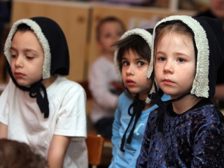 Kiszebáb égetés a Bóbita oviban-2015.02.13. - fotó: Sándor Judit