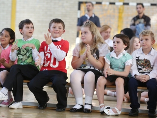 Elsősavató az Aranyban - fotó: Sándor Judit