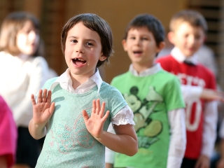 Elsősavató az Aranyban - fotó: Sándor Judit