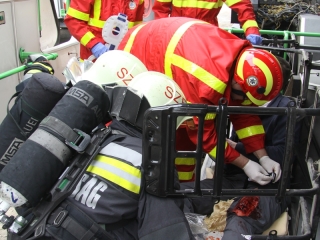 Katasztrófavédelmi gyakorlat (2017) - fotó: 